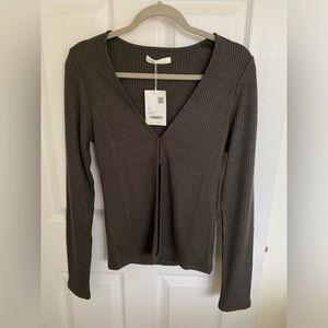 Two button cardigan from Oak & Fort